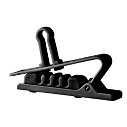 AKG H2  Croco clips for MicroLite microphones Black  5Pack